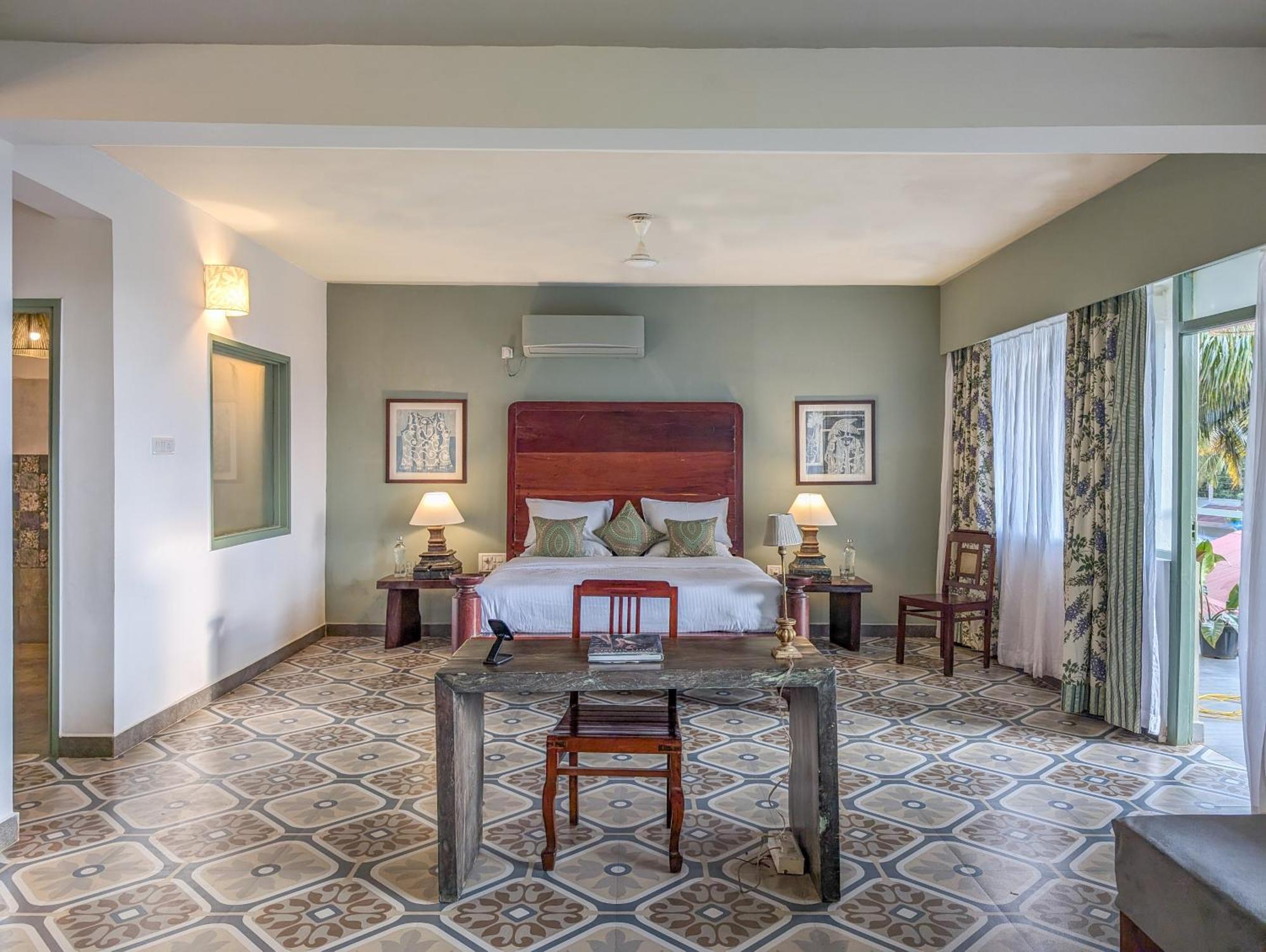 Beach Villa Morjim Exterior foto